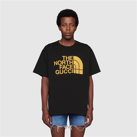 gucci x north face tshirt|north face x gucci outlet.